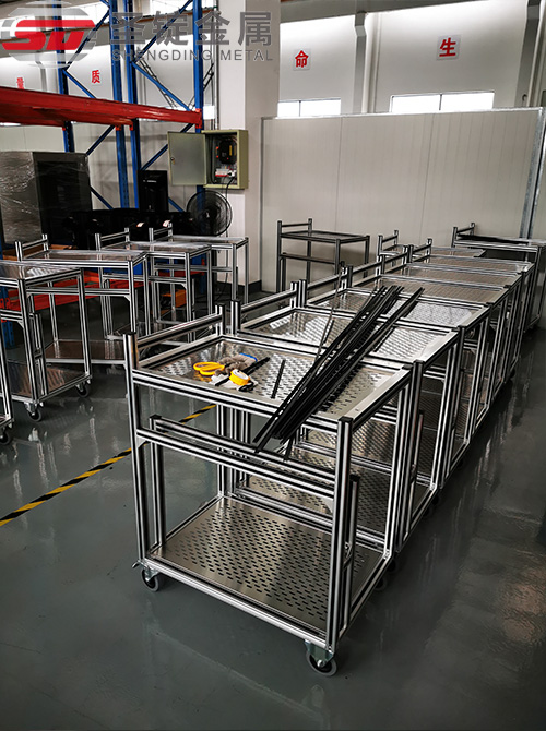Customized stainless steel trolley