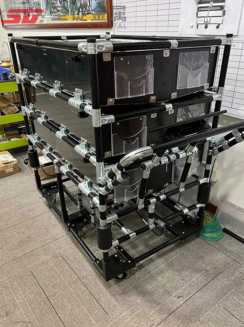 Anti static trolley